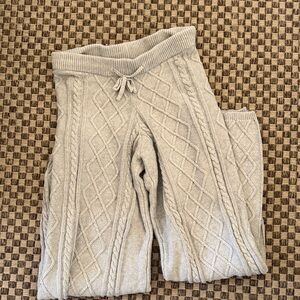 Edikted Kasey Cable Knit Pants